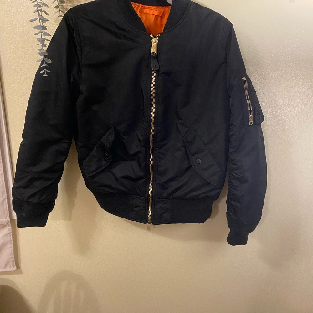 Alpha Industries Men's Reversible Bomber Jacket